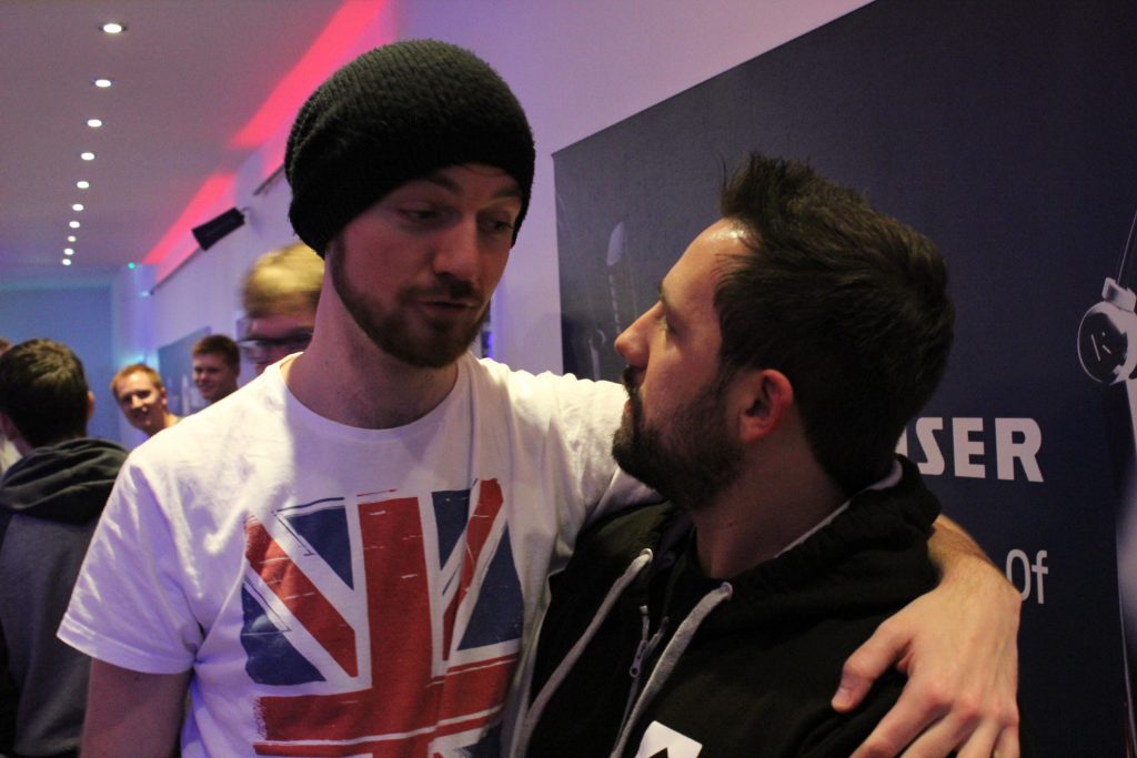 DeMusliM and Take share a moment